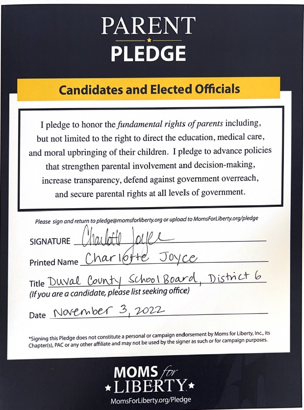 C.JoyceSignedPledge