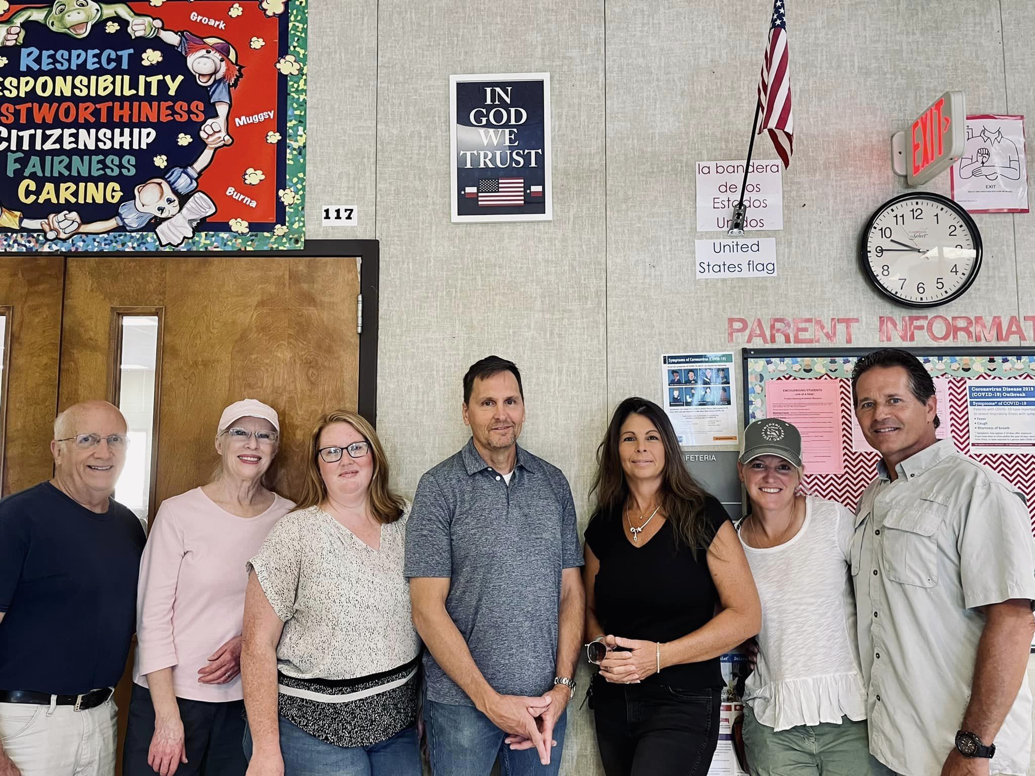 In God We Trust Poster- Fredericksburg Primary School