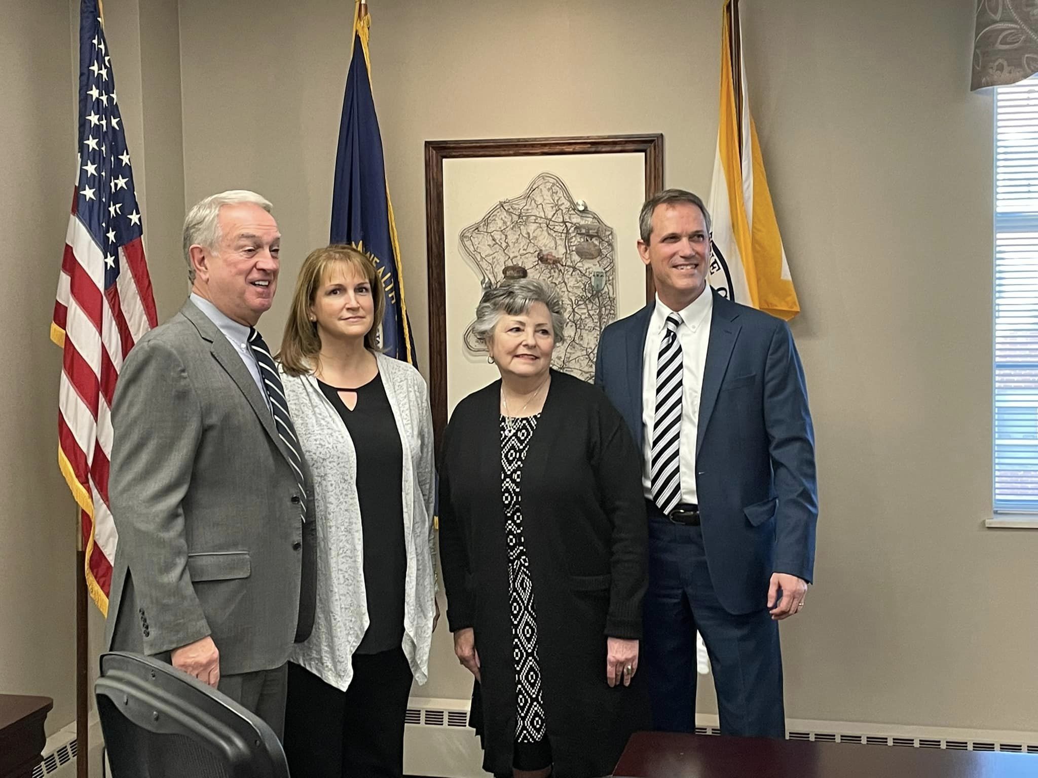 Swearing in of new school board members